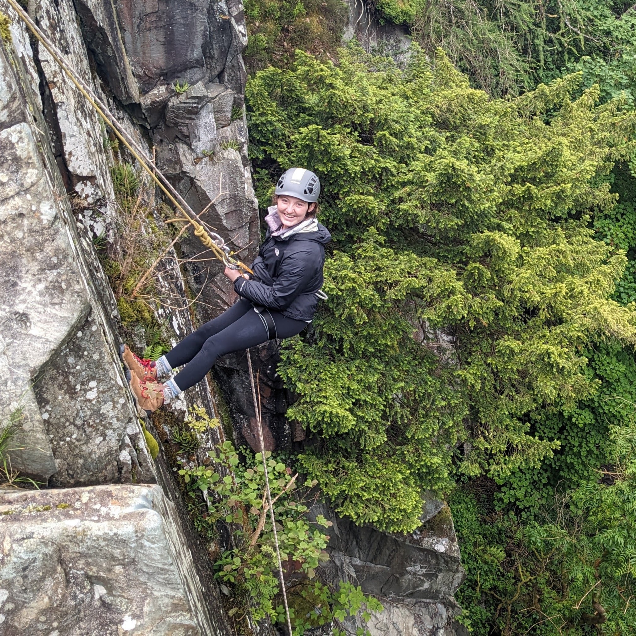 Abseiling Lake District